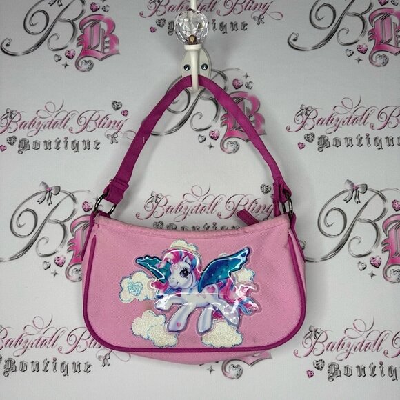 My Little Pony Other - My little pony bag mini hobo style star catcher sparkly Pink Pony Shoulder Bag